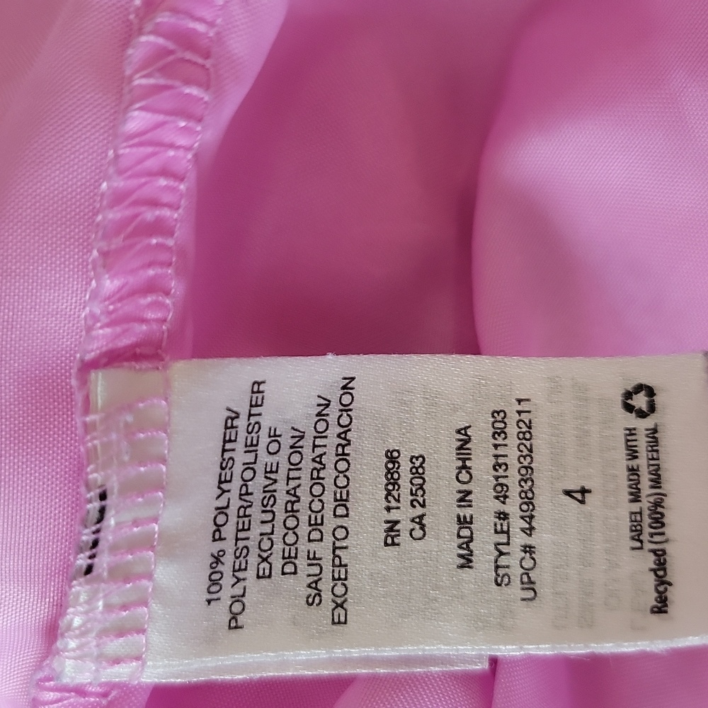 Disney Princess Girls Nightgown Pink Multi‑Character Tutu Style Size 4 - Picture 8 of 11